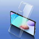 For Xiaomi Redmi 10 Foreign Version Ice Crystal PC + TPU Phone Case(Transparent) - 1