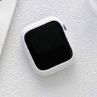 TPU Candy Color Watch Case For Apple Watch Series 8 / 7 41mm(White) - 1