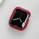 TPU Candy Color Watch Case For Apple Watch Series 8 / 7 45mm(Red) - 1