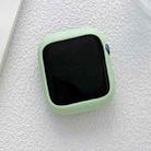 TPU Candy Color Watch Case For Apple Watch Series 8 / 7 45mm(Grass Green) - 1