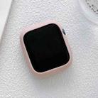 TPU Candy Color Watch Case For Apple Watch Series 8 / 7 45mm(Pink) - 1