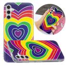 For Samsung Galaxy A13 Electroplating TPU Protective Phone Case(Love Heart) - 1
