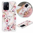 For Xiaomi 11T / 11T Pro Electroplating TPU Protective Phone Case(Rose) - 1