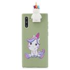 For Galaxy Note 10 Cartoon Shockproof TPU Protective Case with Holder(Unicorn) - 2