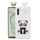 For Galaxy Note 10 Cartoon Shockproof TPU Protective Case with Holder(Panda) - 1