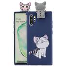 For Galaxy Note 10 Pro Cartoon Shockproof TPU Protective Case with Holder(Cat) - 1