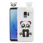 For Galaxy S9 Cartoon Shockproof TPU Protective Case with Holder(Panda) - 1