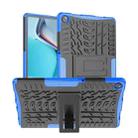 For OPPO Realme Pad 10.4 Tire Texture TPU + PC Tablet Case(Blue) - 1