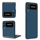 For Samsung Galaxy Z Flip3 5G Armor Foldable Phone Case(Dark Blue) - 1