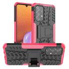 For Samsung Galaxy A33 5G Tire Texture TPU + PC Phone Case(Pink) - 1