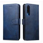 For Huawei P30 GUSSIM Business Style Horizontal Flip Leather Case with Holder & Card Slots & Wallet(Blue) - 1