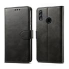 For Huawei P30 Lite GUSSIM Business Style Horizontal Flip Leather Case with Holder & Card Slots & Wallet(Black) - 1