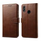 For Huawei Honor 10 Lite / P Smart (2019) GUSSIM Business Style Horizontal Flip Leather Case with Holder & Card Slots & Wallet(Brown) - 1