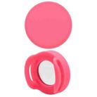 Pet Collar Anti-scratch Shockproof Silicone Case For AirTag, Size:34.1x34.1x17.2mm(Pink) - 1