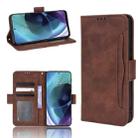 For Motorola Moto G41 / G31 Skin Feel Calf Pattern Leather Phone Case(Brown) - 1