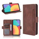 For TCL 20Y / Alcatel 1S 2021 Skin Feel Calf Pattern Leather Phone Case(Brown) - 1