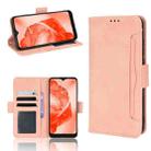 For TCL 205 Skin Feel Calf Pattern Leather Phone Case(Pink) - 1