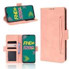 For Infinix Hot 11 Skin Feel Calf Pattern Leather Phone Case(Pink) - 1