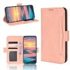 For Oukitel K9 Pro Skin Feel Calf Pattern Leather Phone Case(Pink) - 1