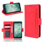 For Sharp Aquos Wish Skin Feel Calf Pattern Leather Phone Case(Red) - 1