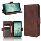 For Sharp Aquos Wish Skin Feel Calf Pattern Leather Phone Case(Brown) - 1