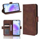 For Umidigi A11s Skin Feel Calf Pattern Leather Phone Case(Brown) - 1