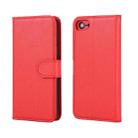 For iPhone SE 2022 / SE 2020 / 8 / 7 Cross Texture Detachable Leather Phone Case(Red) - 1