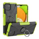 For Samsung Galaxy A03 Global Armor Bear Shockproof PC + TPU Phone Case(Green) - 1