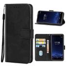 Leather Phone Case For Itel A36(Black) - 1