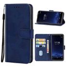 Leather Phone Case For Itel A36(Blue) - 1