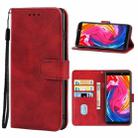 Leather Phone Case For Itel A56(Red) - 1