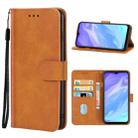 Leather Phone Case For Itel S16(Brown) - 1