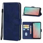 Leather Phone Case For Itel S16 Pro(Blue) - 1