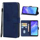 Leather Phone Case For Itel Vision 1 Pro(Blue) - 1