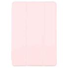 For Xiaomi Mi Pad 5 Pen Slot Transparent Back Cover Leather Tablet Case(Pink) - 2