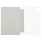 For Xiaomi Mi Pad 5 Pen Slot Transparent Back Cover Leather Tablet Case(Grey) - 4