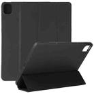 For Xiaomi Mi Pad 5 TPU Three-fold Leather Tablet Case(Black) - 1