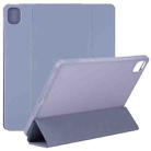For Xiaomi Mi Pad 5 TPU Three-fold Leather Tablet Case(Purple) - 1