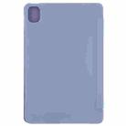 For Xiaomi Mi Pad 5 TPU Three-fold Leather Tablet Case(Purple) - 3