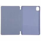 For Xiaomi Mi Pad 5 TPU Three-fold Leather Tablet Case(Purple) - 4