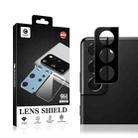 For Samsung Galaxy S22+ 5G mocolo 2.5D 9H Rear Camera Lens Tempered Glass Film(Black) - 3
