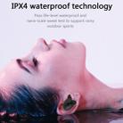 HAMTOD A1 TWS IPX4 Waterproof Bluetooth 5.0 Smart Bluetooth Earphone with Digital Display & Charging Box, Support Siri & HD Call(Black) - 4