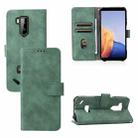 For Ulefone Armor X9 Skin Feel Magnetic Buckle Calf Texture PU Phone Case(Green) - 1