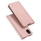 For Samsung Galaxy A03 Core DUX DUCIS Skin Pro Series Horizontal Flip Leather Phone Case(Rose Gold) - 1