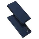 For Motorola Moto G200 5G DUX DUCIS Skin Pro Series Horizontal Flip Leather Phone Case(Blue) - 1