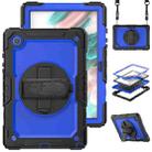 For Samsung Galaxy Tab A8 10.5 2021 X200 / X205 Silicone + PC Tablet Case(Blue + Black) - 1