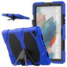 For Samsung Galaxy Tab A8 10.5 2021 X200 / X205 Colorful Silicon + PC Tablet Case(Blue) - 1