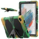 For Samsung Galaxy Tab A8 10.5 2021 X200 / X205 Colorful Silicon + PC Tablet Case(Camouflage) - 1