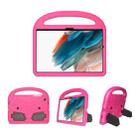 For Samsung Galaxy Tab A8 10.5 2021 X200 / X205 Sparrow Style EVA Material Children Tablet Case(Rose Red) - 1