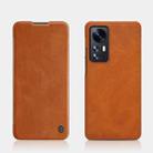 For Xiaomi Redmi Note 11 5G / 11T 5G / Poco M4 Pro 5G / 11S 5G NILLKIN QIN Series Crazy Horse Texture Leather Phone Case(Brown) - 1